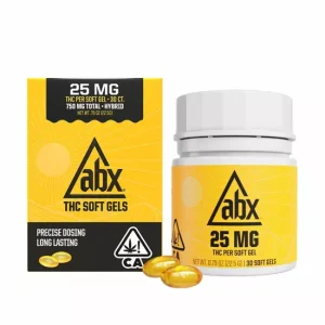 AbsoluteXtracts (ABX) THC Soft Gels (H) - 25mg
